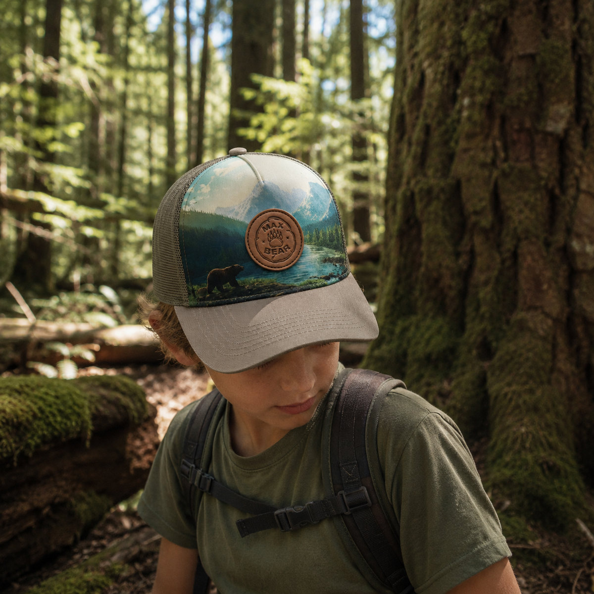 Trucker Hat Wild Bear