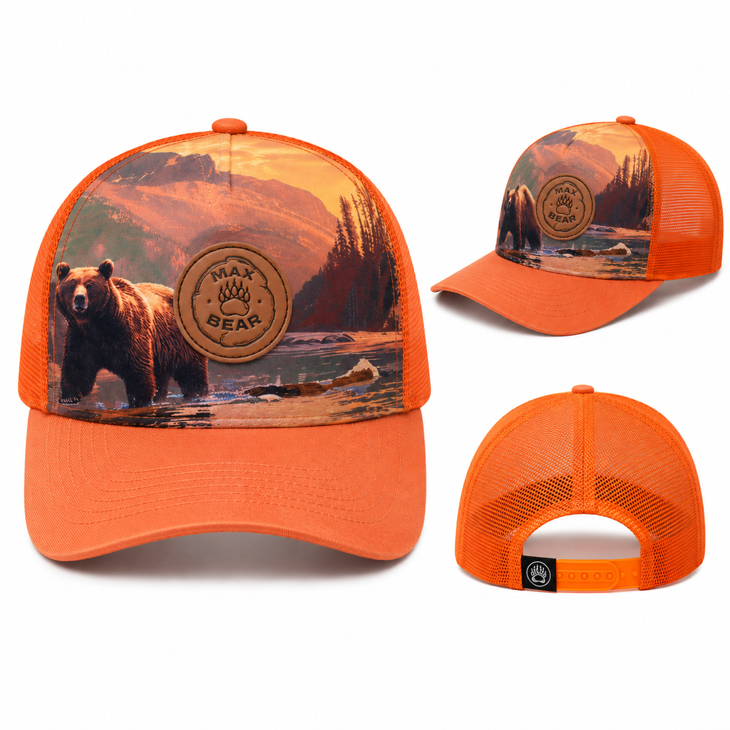 Trucker Hat Wild Bear