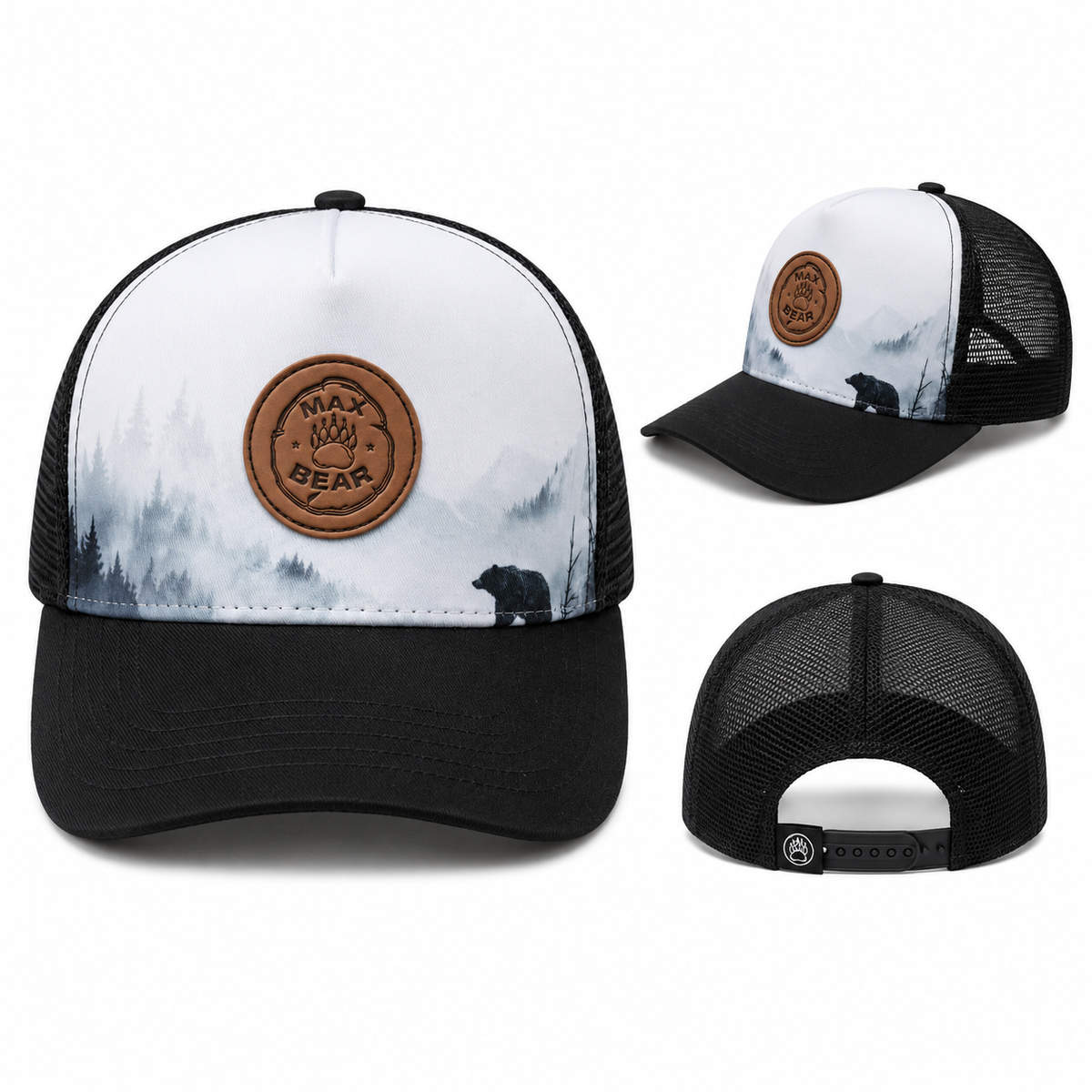 Trucker Hat Wild Bear