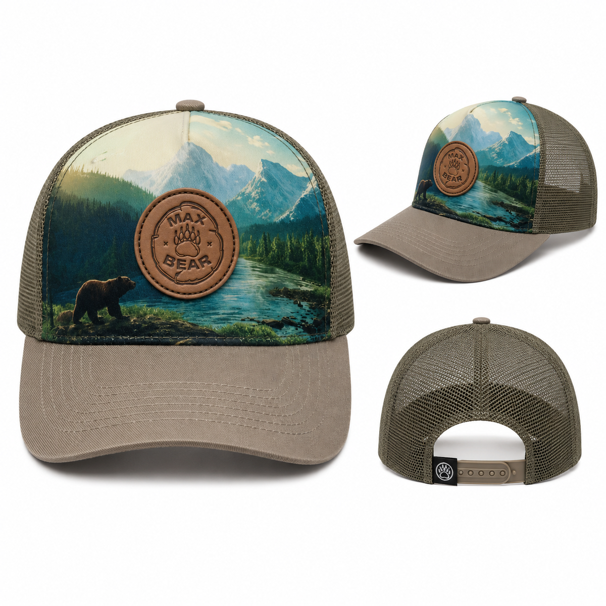 Trucker Hat Wild Bear