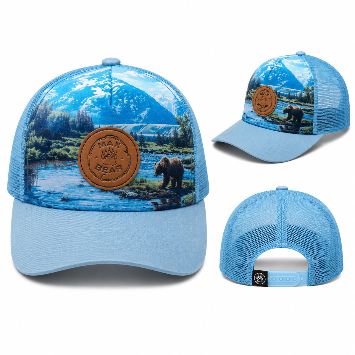 Trucker Hat Wild Bear
