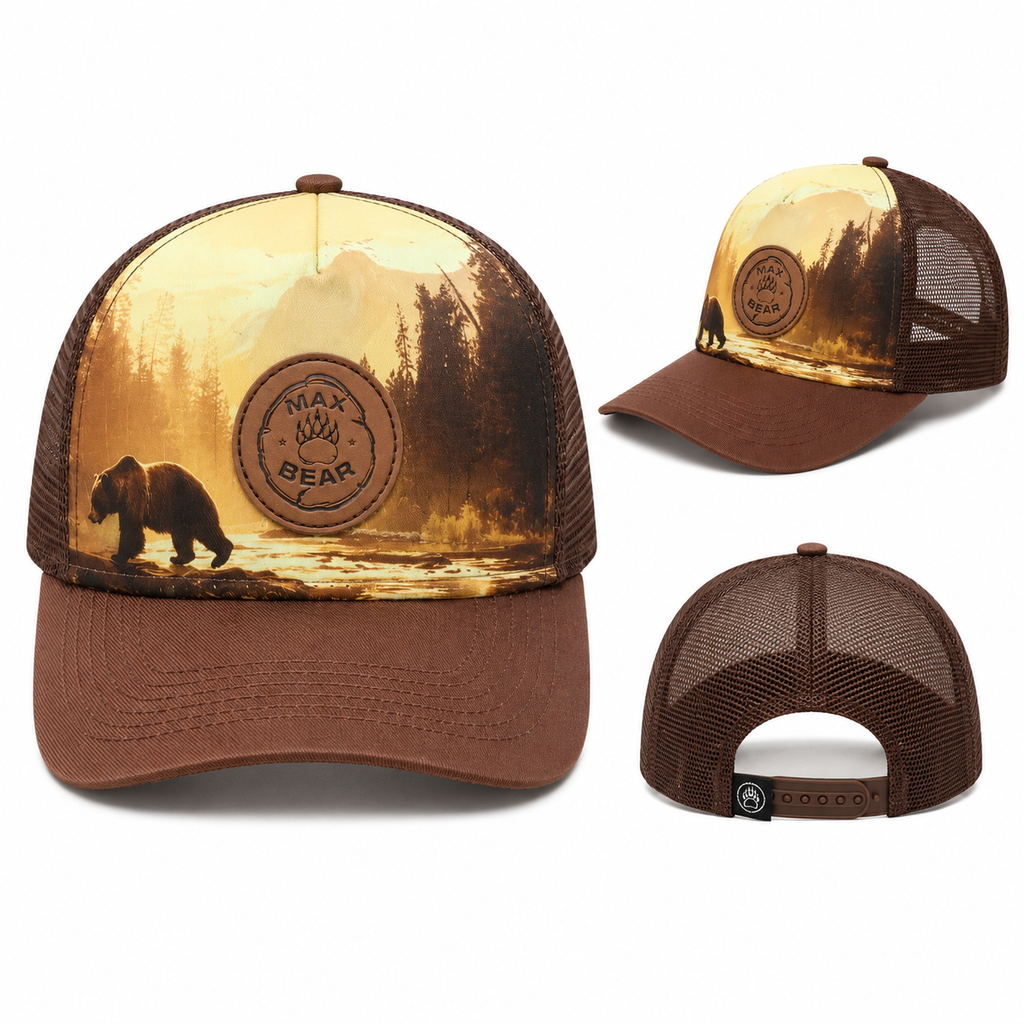 Trucker Hat Wild Bear