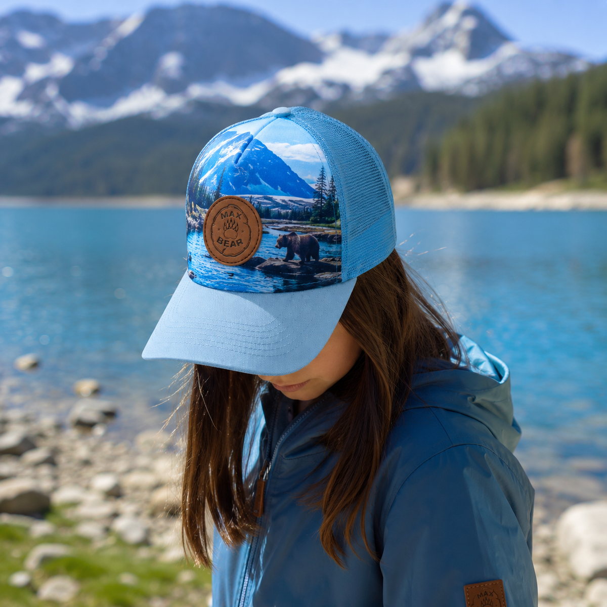 Trucker Hat Wild Bear
