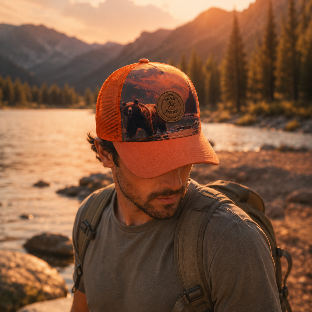 Trucker Hat Wild Bear